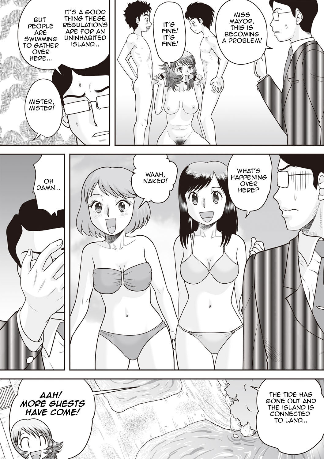 Hentai Manga Comic-Penetration! Bare Fucking Family!-Read-128
